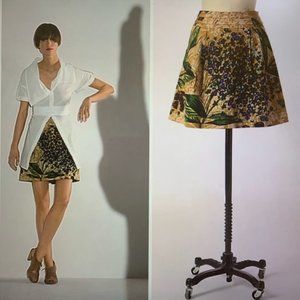 Anthropologie Edme & Esyllte Blueberry Skirt